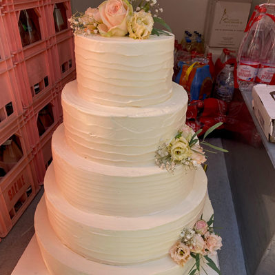 Wedding Cake - Finition Crème